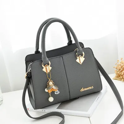 21club brand women hardware ornaments solid totes handbag high quality lady party purse casual crossbody messenger shoulder bags