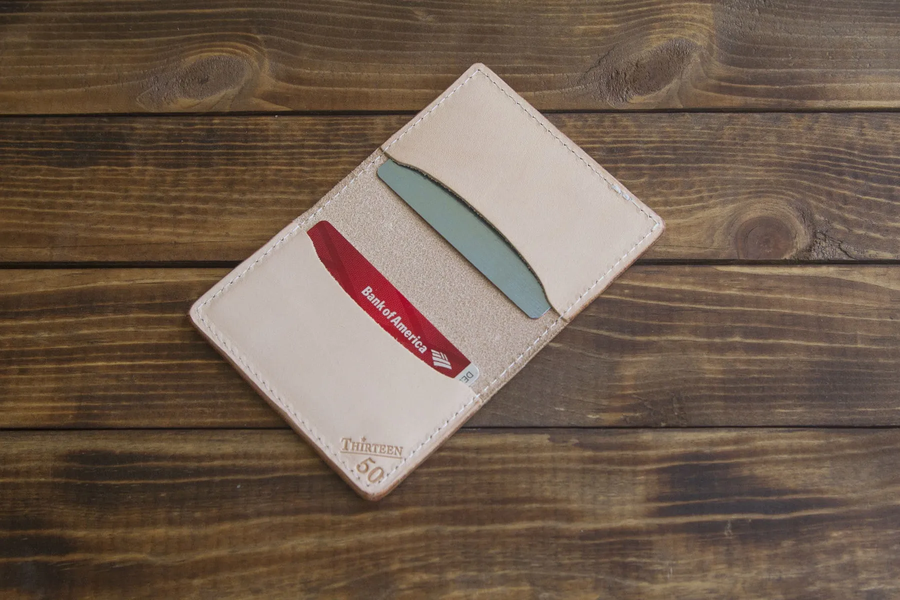 3 Pocket | Natural Minimalist Wallet