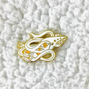 Angelic Squid Pin