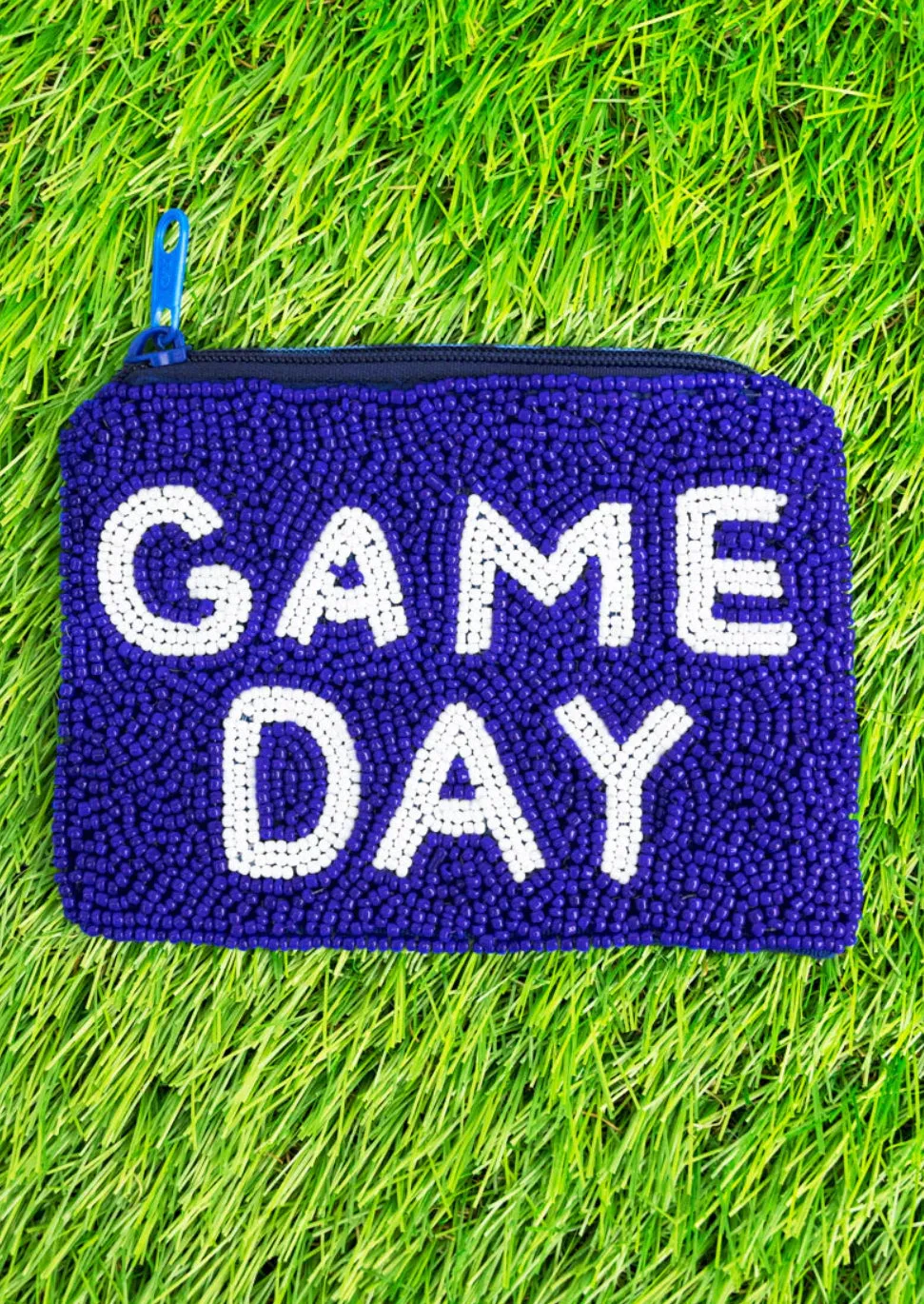 Beaded Game Day Clutches