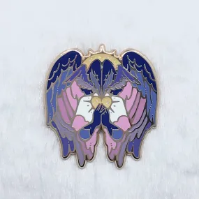 Bigender Angel Pin