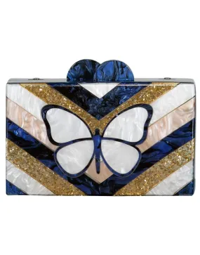 Butterfly Acrylic Clutch