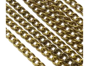 Dull Golden Metal Chains