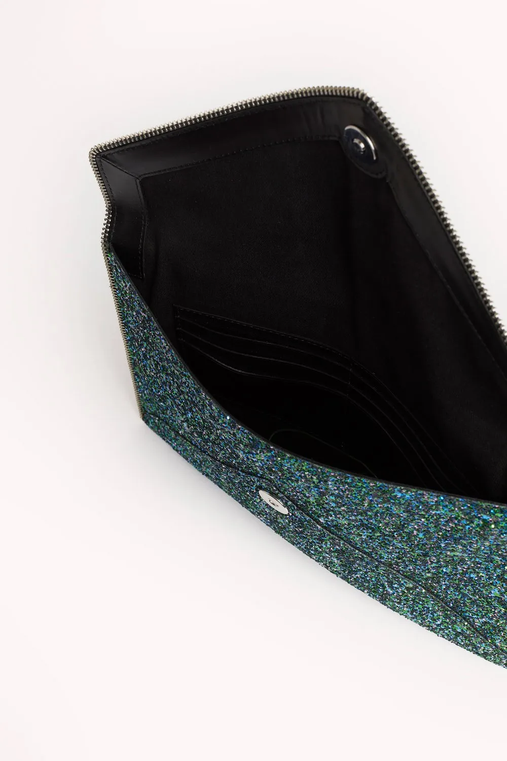 Glitter Leo Clutch