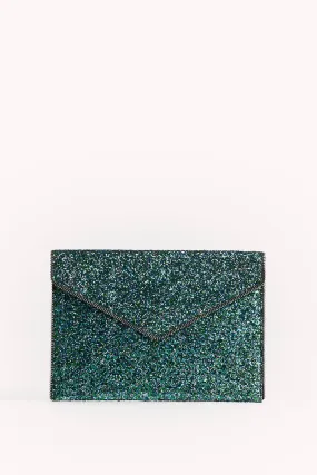 Glitter Leo Clutch