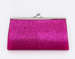 Glittered Clasp Clutch