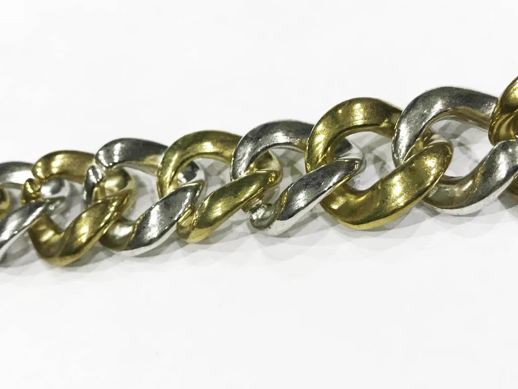 Golden Silver Designer CCB Plastic Chains (22 mm)