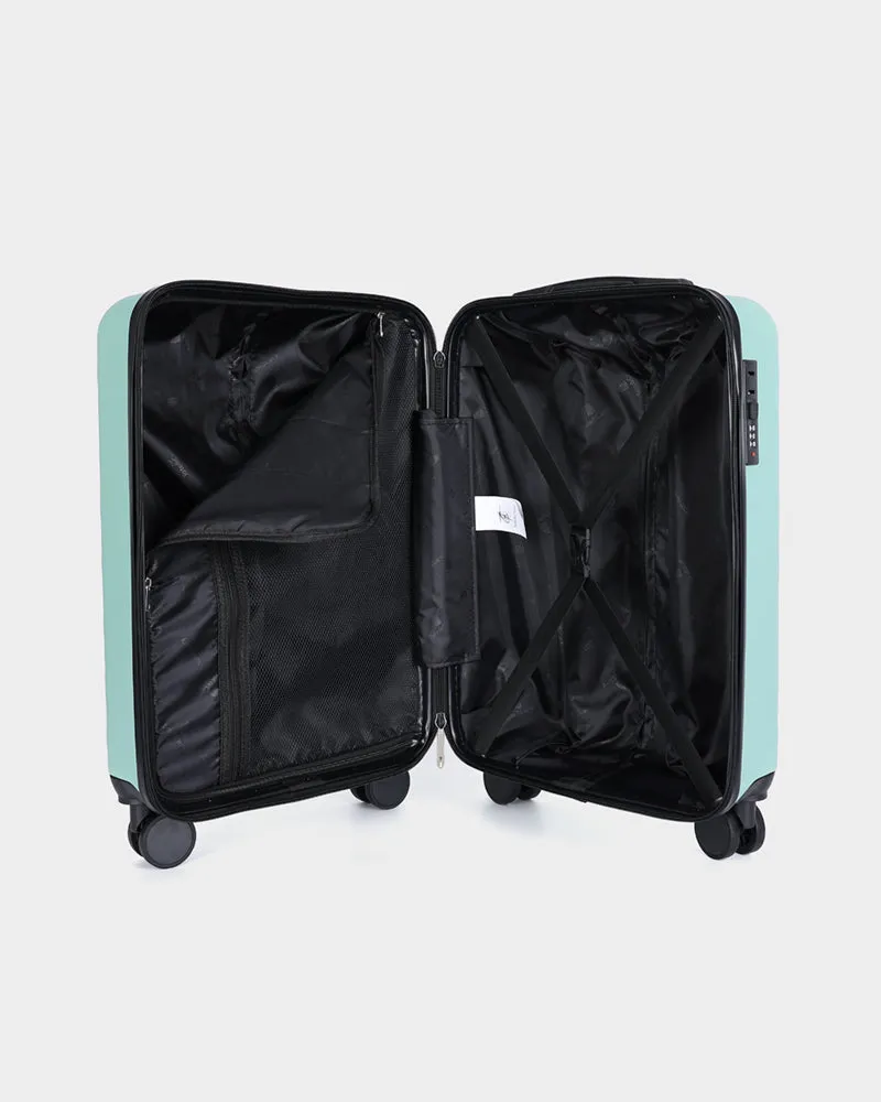 Hard Case 3 Piece Luggage Set in Crystal Green