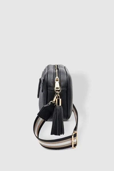 JACINTA CROSSBODY BAG METALLIC BLACK