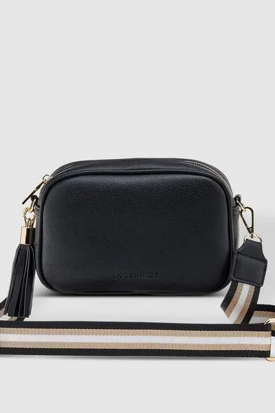 JACINTA CROSSBODY BAG METALLIC BLACK