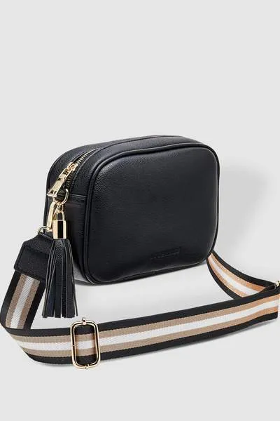 JACINTA CROSSBODY BAG METALLIC BLACK