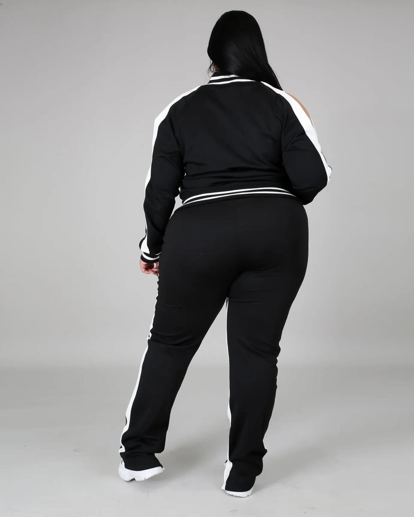 Janay Cold Shoulder Tracksuit