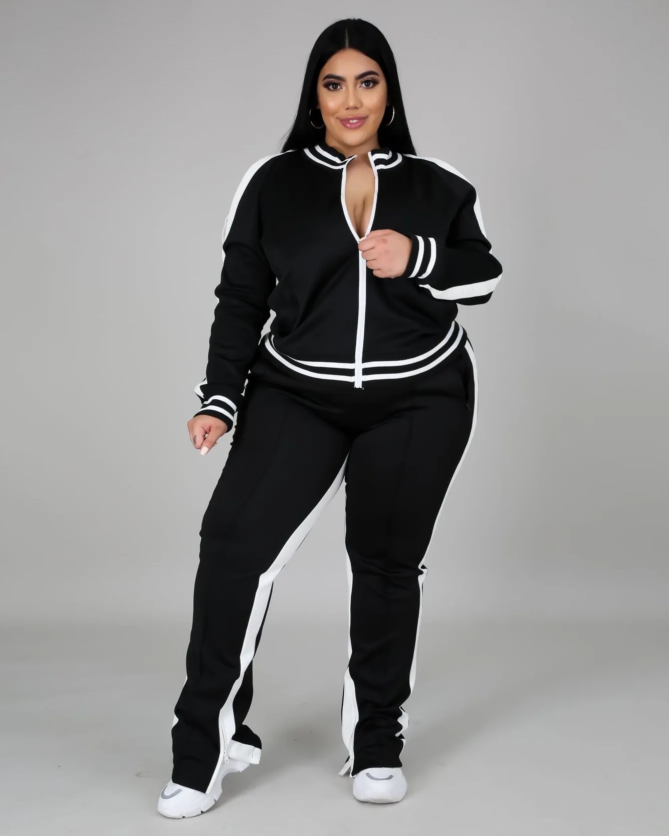 Janay Cold Shoulder Tracksuit