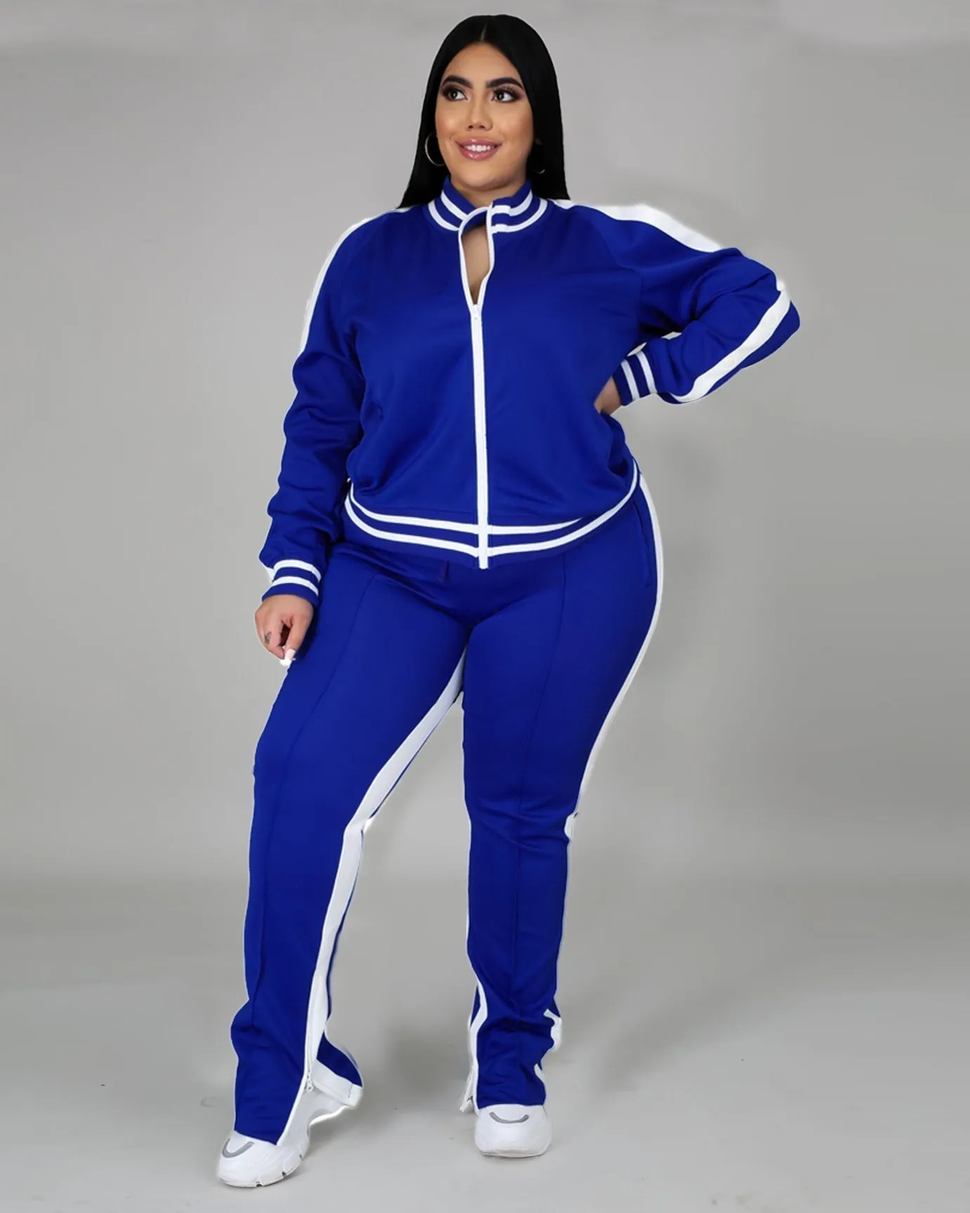 Janay Cold Shoulder Tracksuit