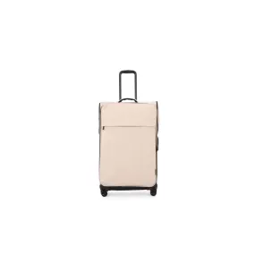 Kate Hill - KL78 71cm Willow Large 4 Wheel spinner Suitcase - Beige