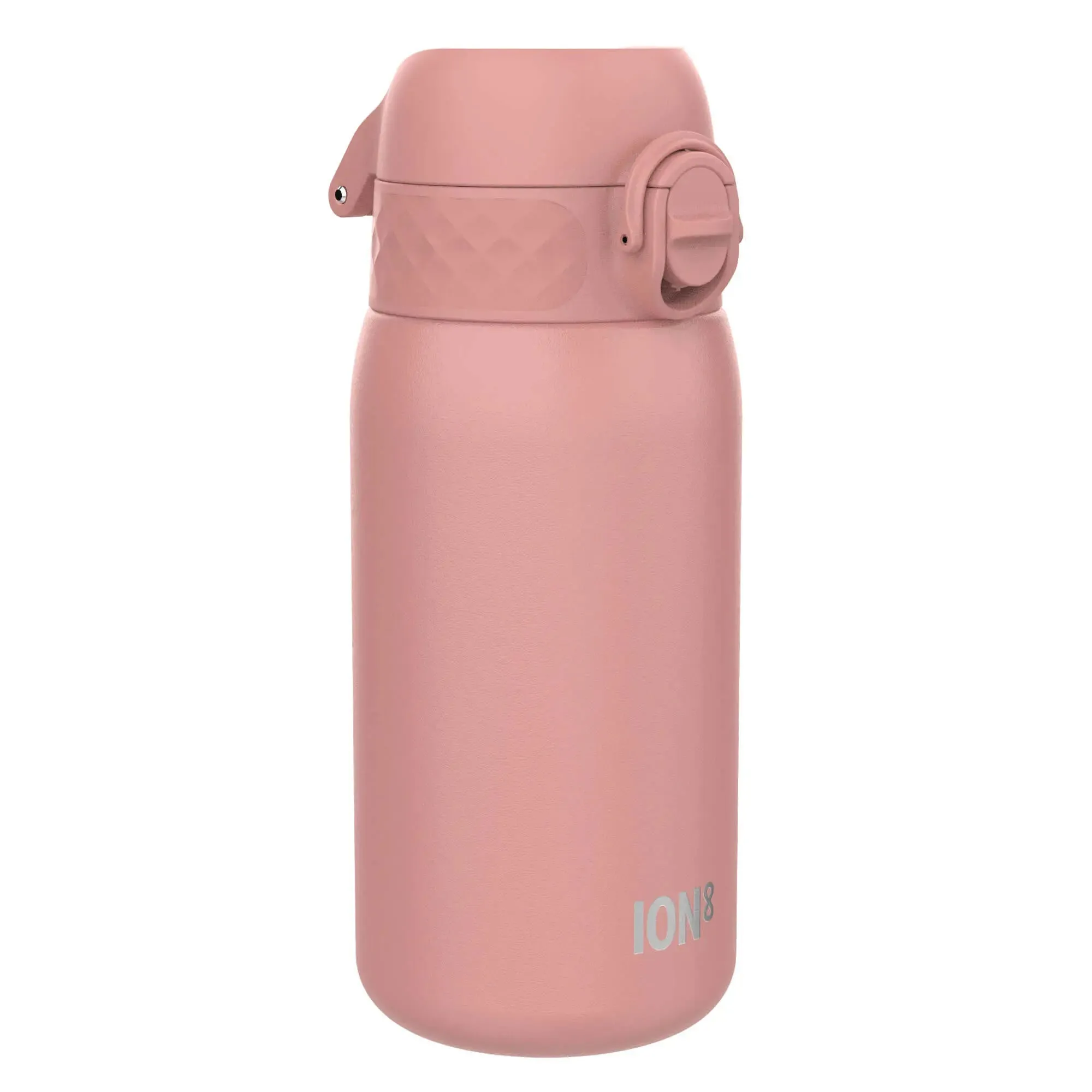 Leak Proof Kids Water Bottle, Stainless Steel, Ash Rose, 400ml (13oz)