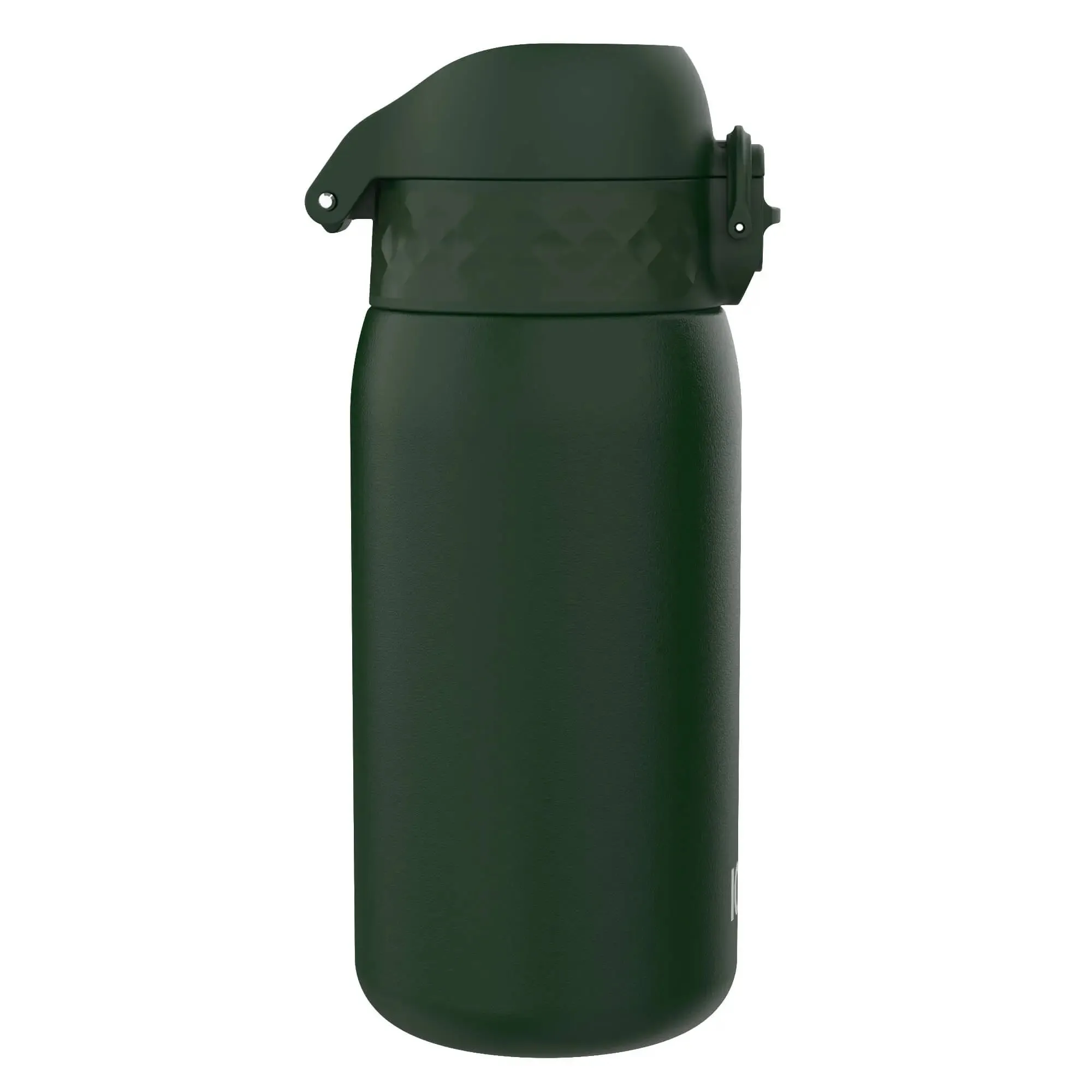 Leak Proof Kids Water Bottle, Stainless Steel, Dark Green, 400ml (13oz)