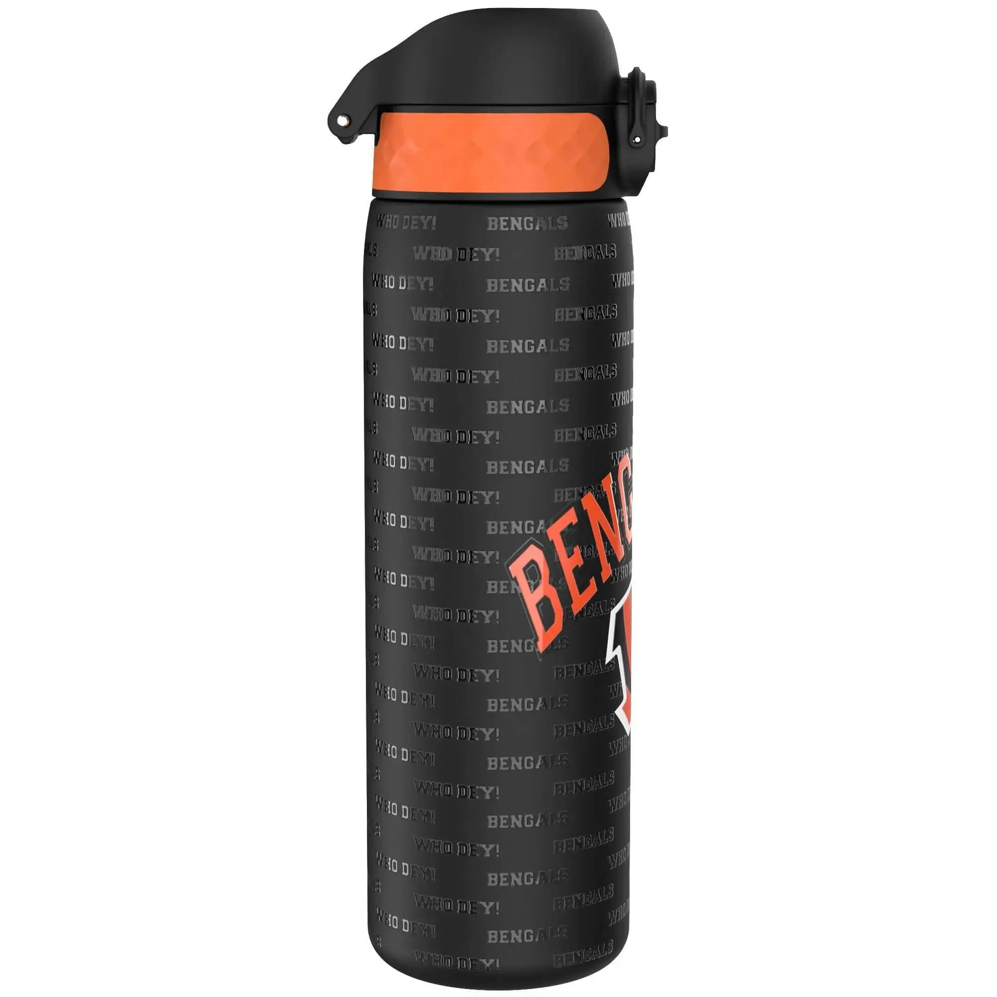 Leak Proof NFL Water Bottle, Stainless Steel, Cincinnati Bengals, 600ml (20oz)