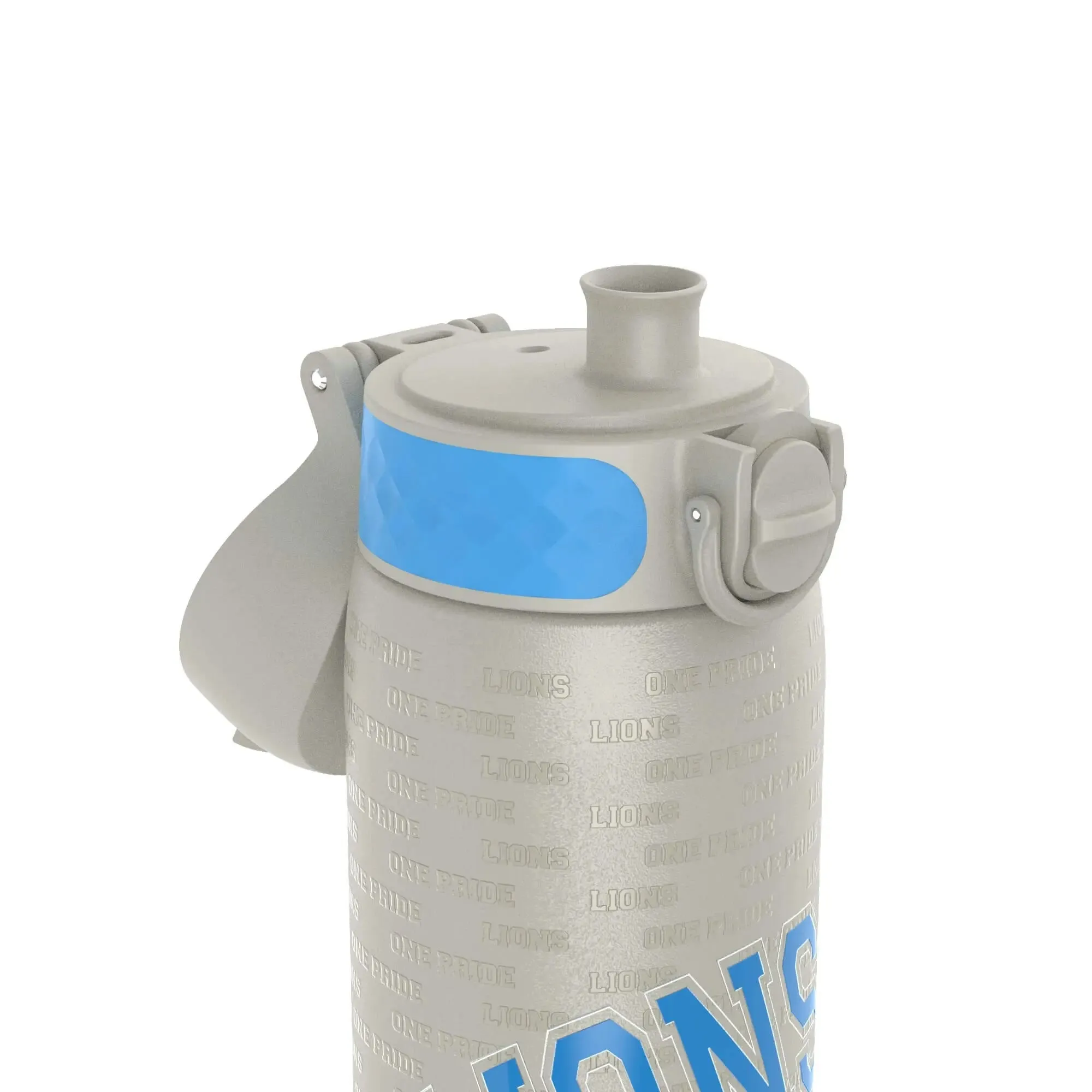 Leak Proof NFL Water Bottle, Stainless Steel, Detroit Lions, 600ml (20oz)