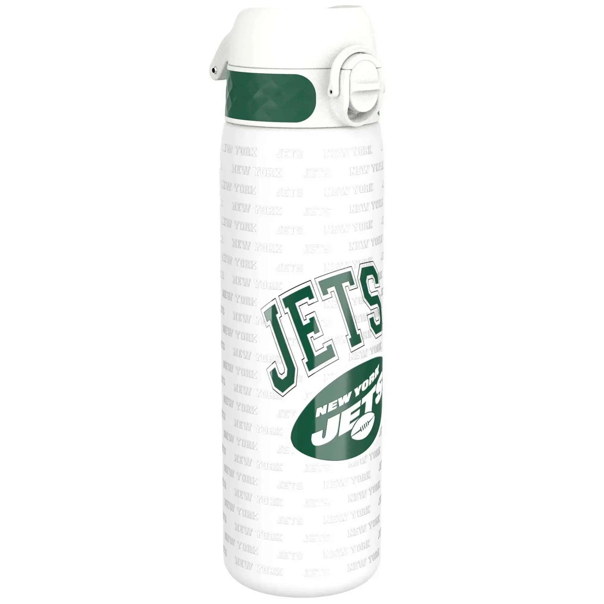 Leak Proof NFL Water Bottle, Stainless Steel, New York Jets, 600ml (20oz)