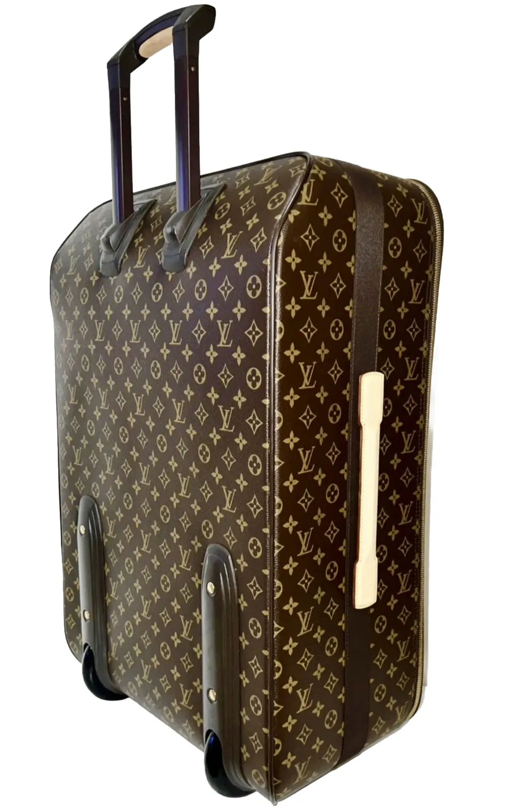 Louis Vuitton Pegase 26” Timeless Suitcase Bag w/ Tag Strap Lock XL Luggage 🩵