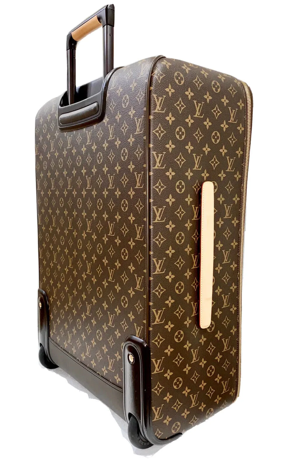 Louis Vuitton Pegase 65 Business Suitcase Bag 25” w/ Protective Sleeve Jacket ✨