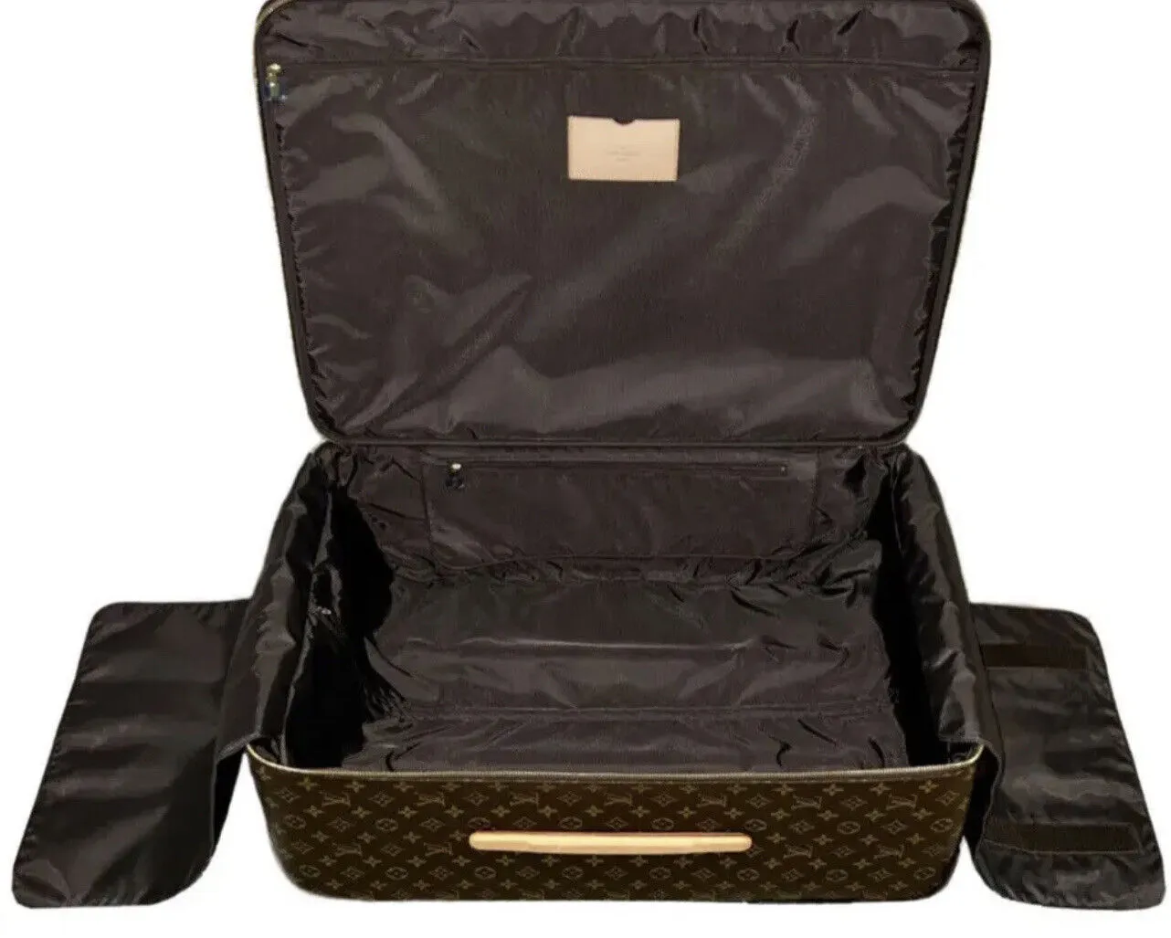 Louis Vuitton Pegase 65 Business Suitcase Bag 25” w/ Protective Sleeve Jacket ✨