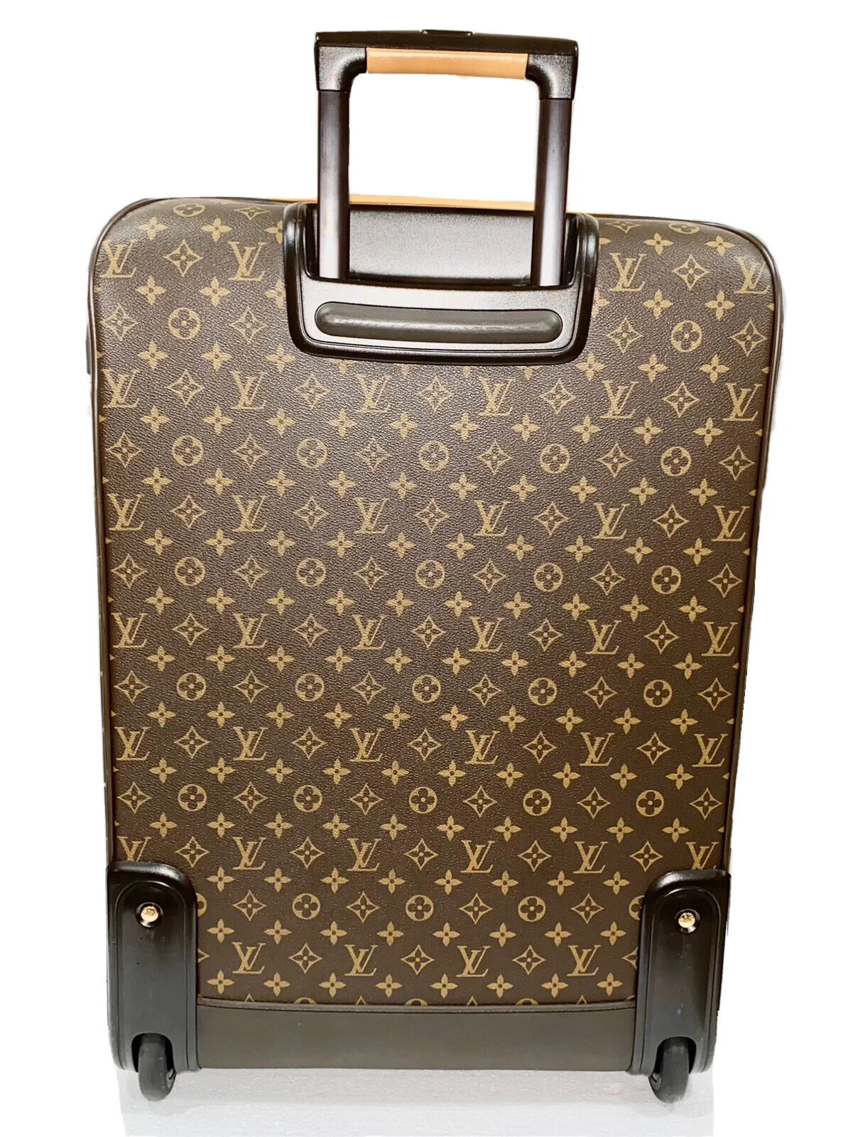 Louis Vuitton Pegase 65 Business Suitcase Bag 25” w/ Protective Sleeve Jacket ✨