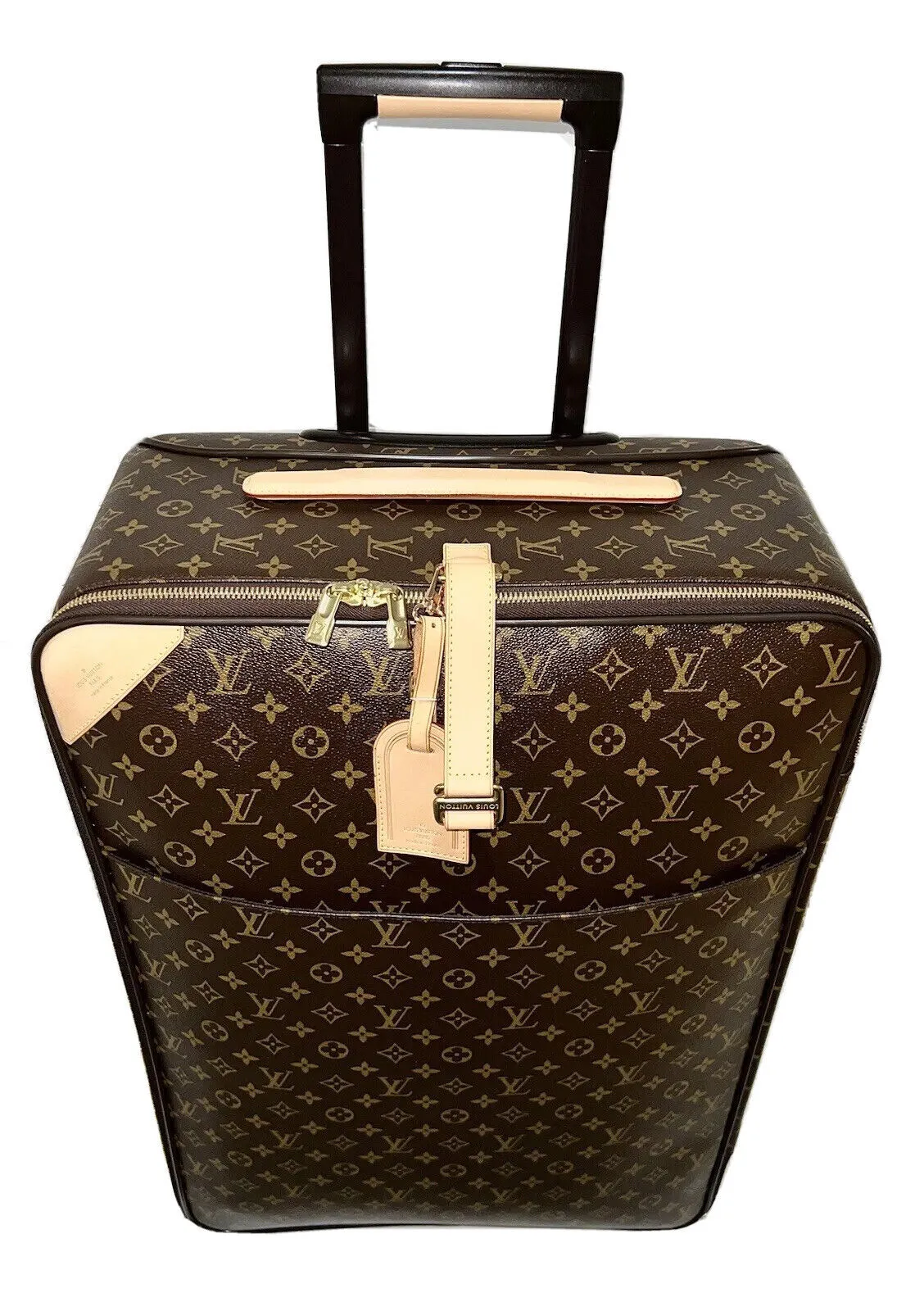 Louis Vuitton Pegase 65 Suitcase w/ Cover Case Bag Classic Luggage 💝