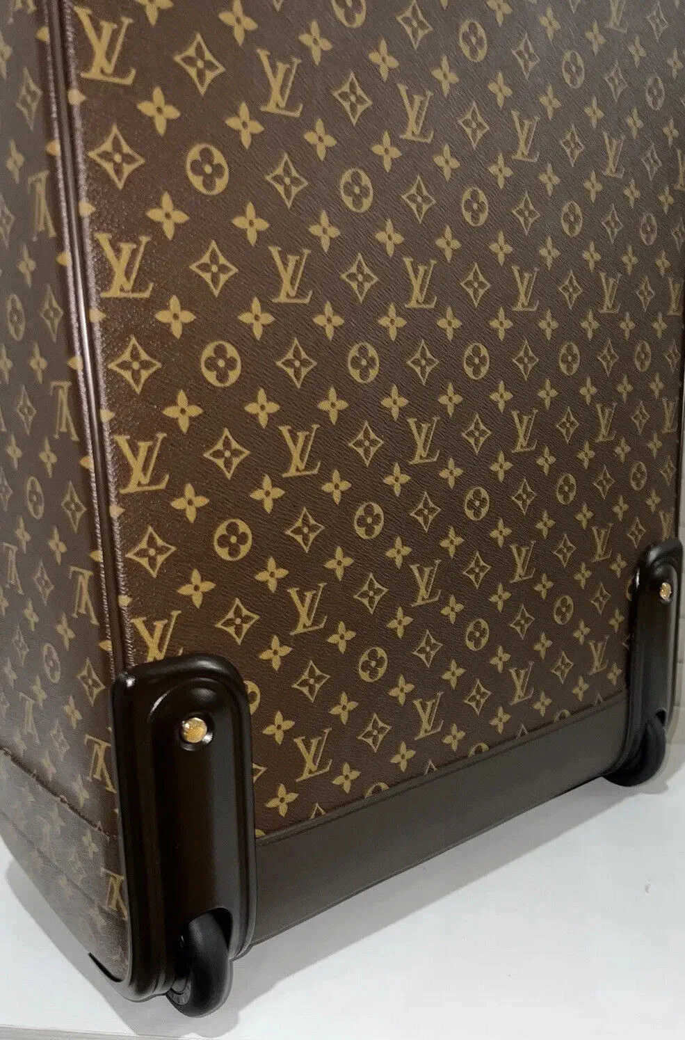 Louis Vuitton Pegase 65 Suitcase w/ Cover Case Bag Classic Luggage 💝