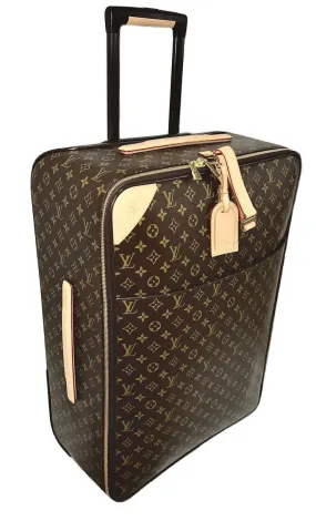 Louis Vuitton Pegase 65 Suitcase w/ Cover Case Bag Classic Luggage 💝