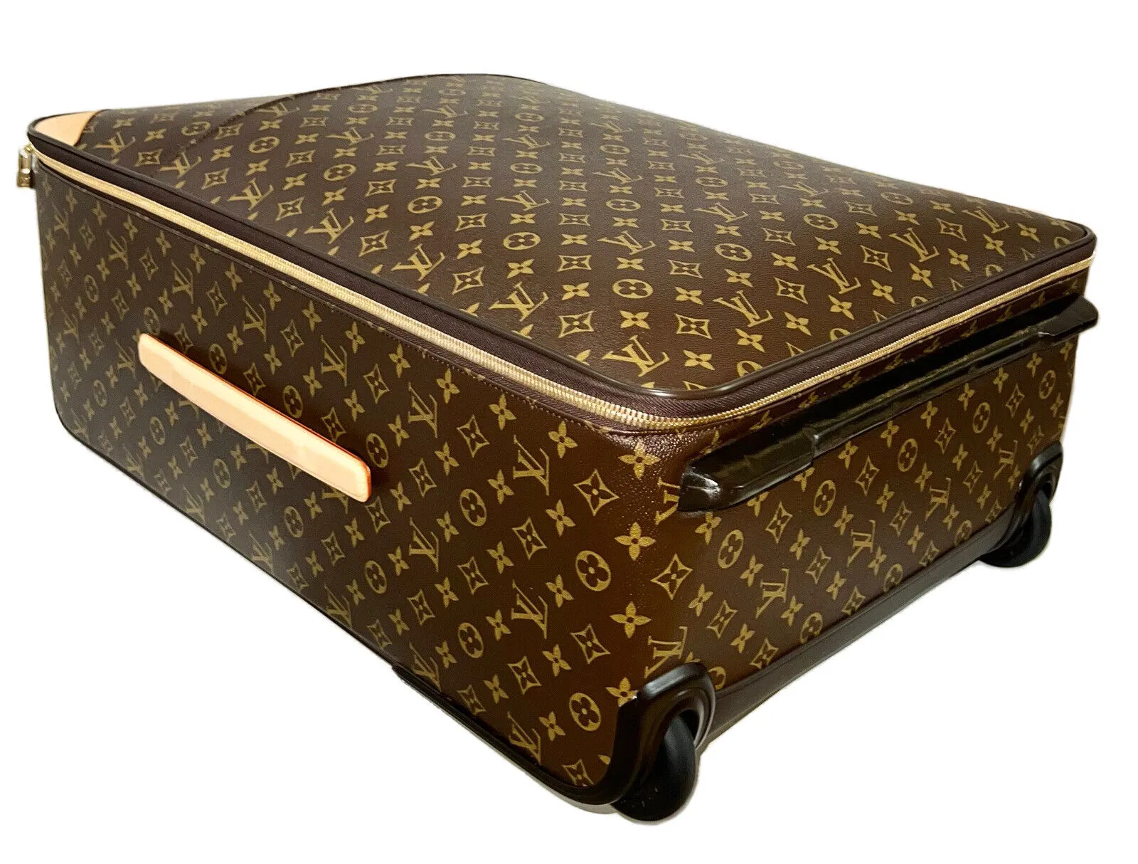 Louis Vuitton Pegase 65 Suitcase w/ Cover Case Bag Classic Luggage 💝