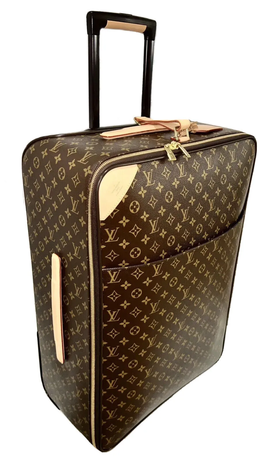 Louis Vuitton Pegase 65 Suitcase w/ Cover Case Bag Classic Luggage 💝