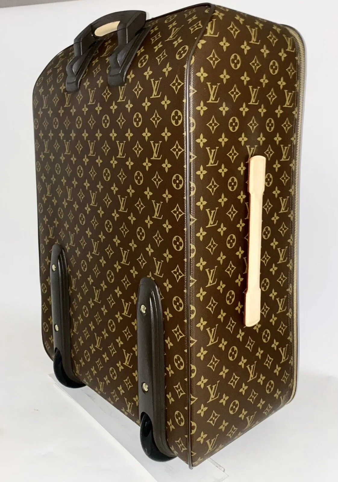 Louis Vuitton Pegase 70 Classic Bag Rolling Unisex Suitcase w/ Garment Bag 🎉