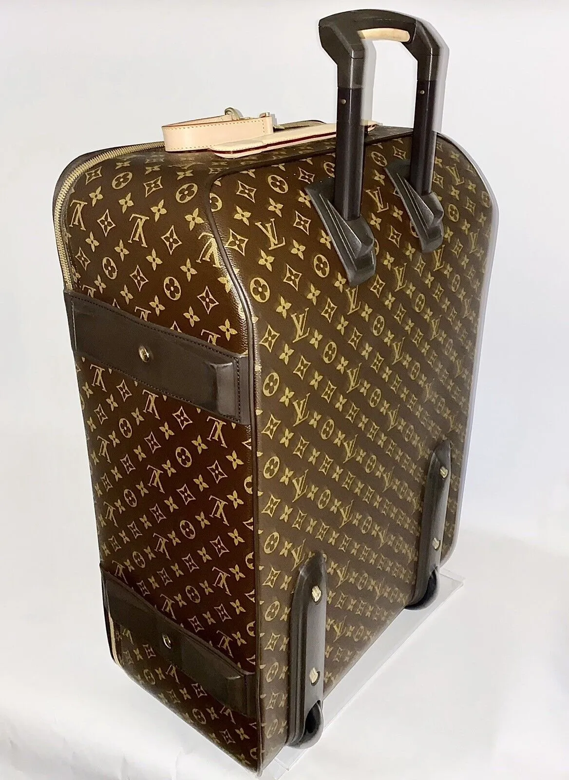 Louis Vuitton Pegase 70 Classic Bag Rolling Unisex Suitcase w/ Garment Bag 🎉