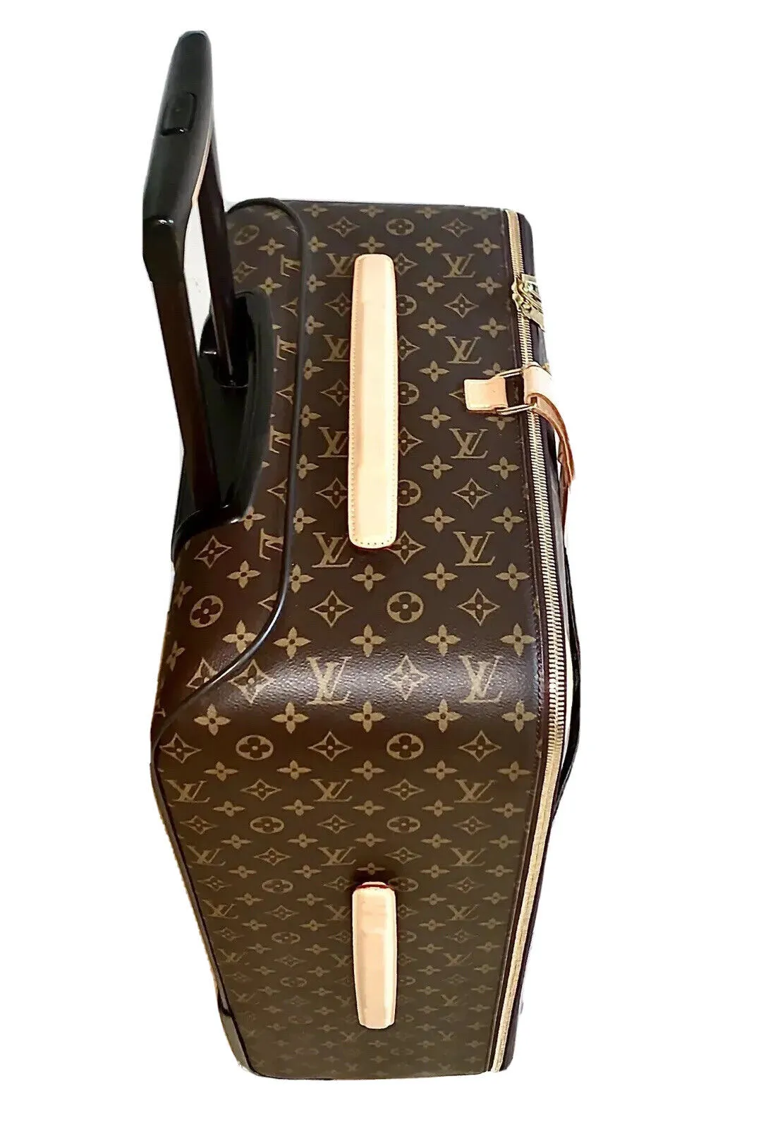 Louis Vuitton Pegase Business 65 Suitcase Bag w/ Cover Sleeve Pristine!🩵