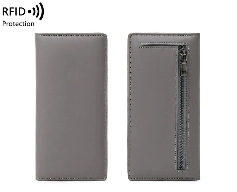 Minimalist RFID Ultra-Thin Women's Long Wallet