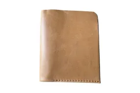 one piece wallet - pale tan