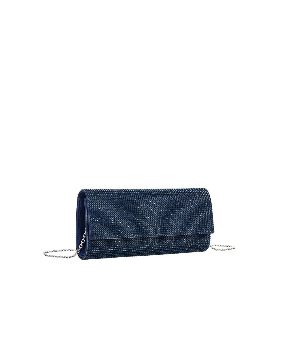 Perry Clutch in Midnight Navy