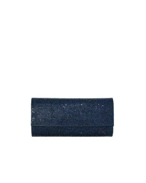 Perry Clutch in Midnight Navy