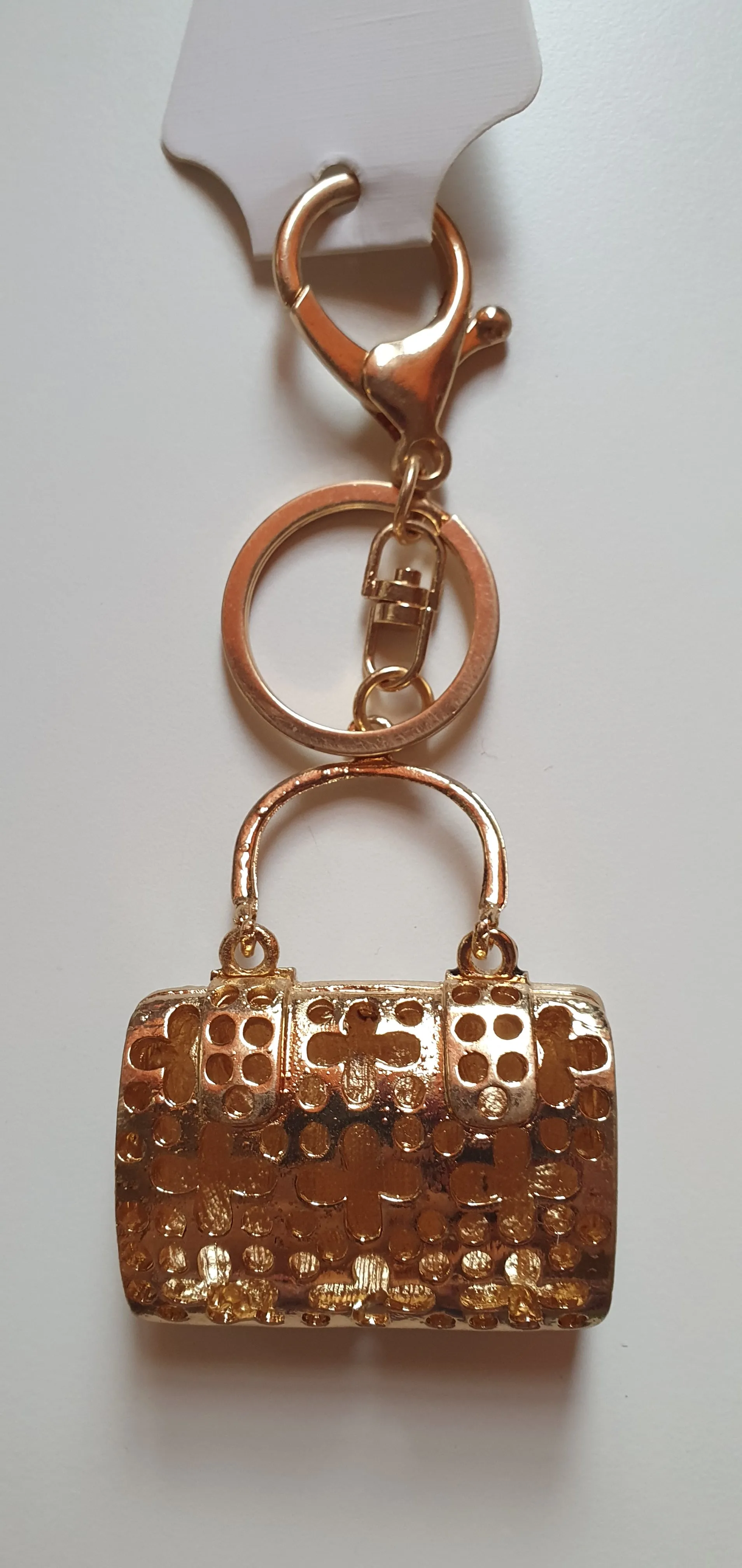 Rhinestone Bag charm and key chain