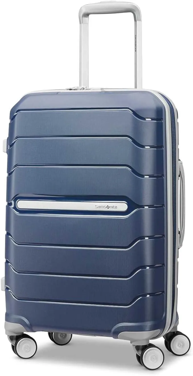 Samsonite Freeform 3 Piece Set 21|24|28 Inch Expandable Spinners (Navy)