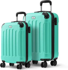 Skywander 2pc 20in & 24in Suitcase -  Mint