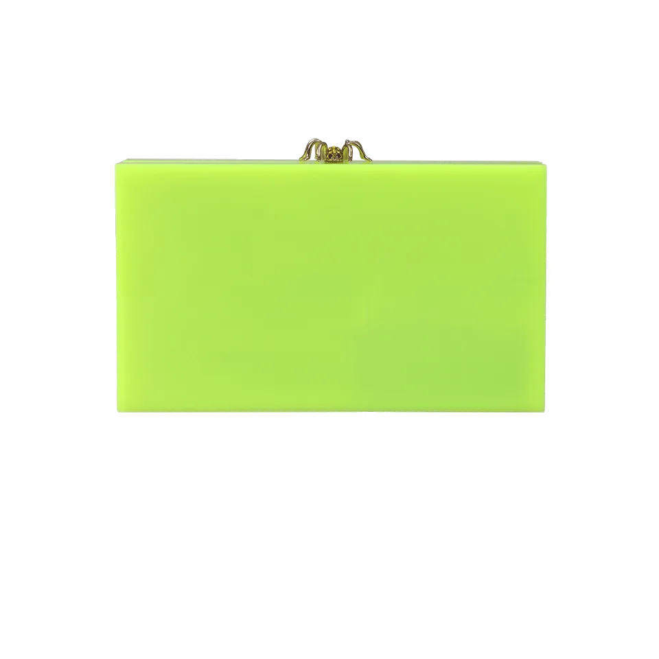 Spider Clasp Neon Clutch