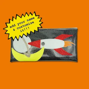 Super Spacey Blast Off Clutch! 🚀 Launch Your Style into Orbit!