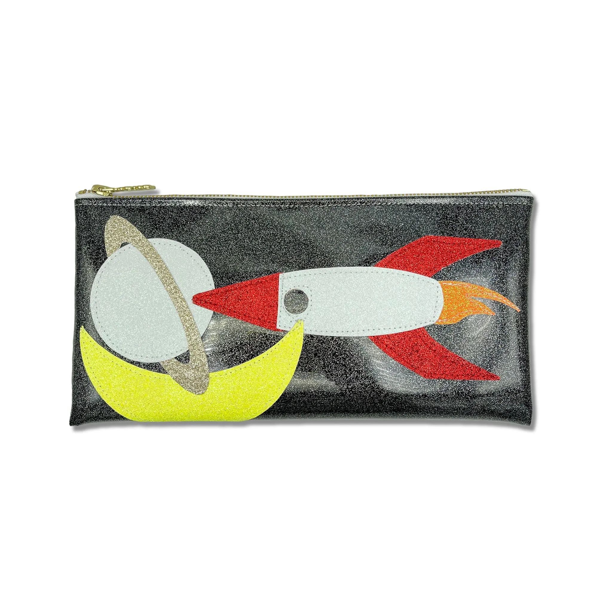 Super Spacey Blast Off Clutch! 🚀 Launch Your Style into Orbit!