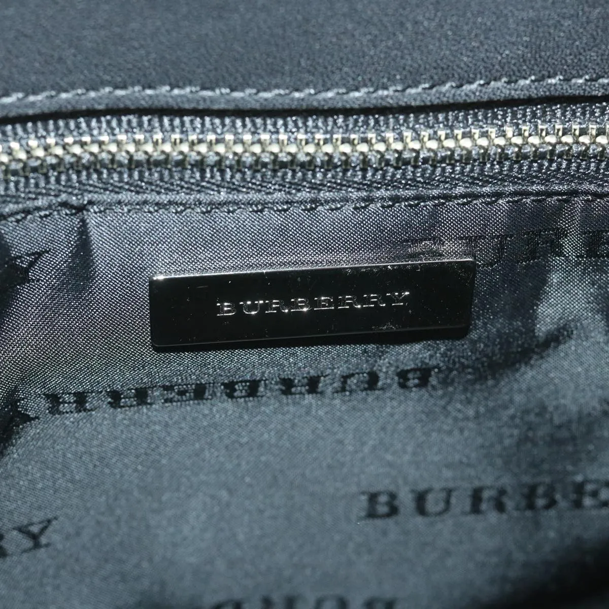 Trendy Inspired Burberry Shoulder Bag Canvas Gray Auth Bs9261