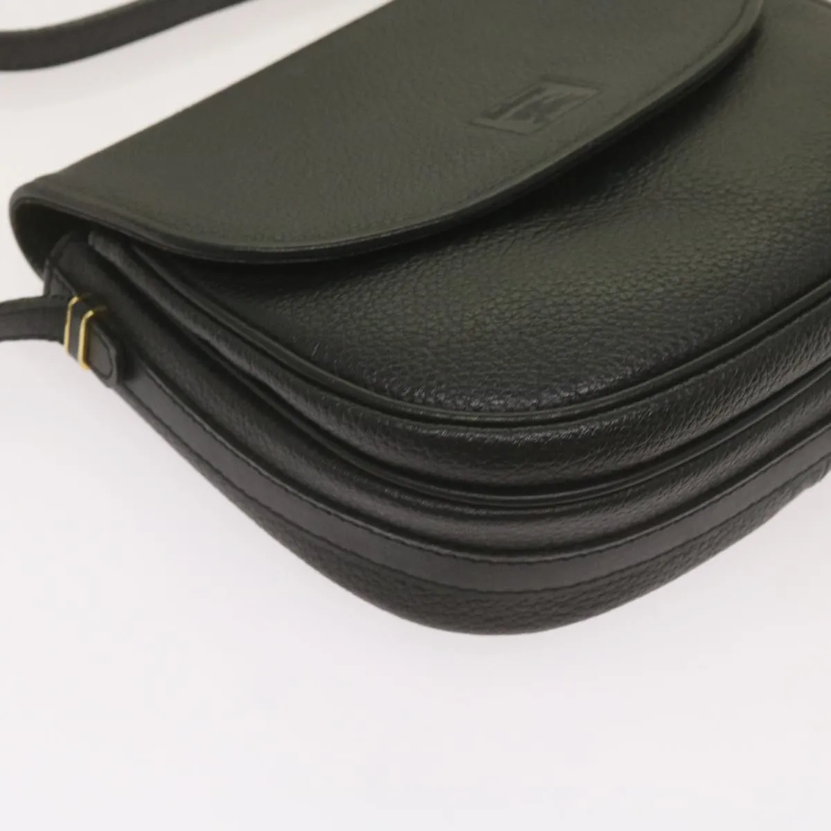 Trendy Inspired Burberryss Shoulder Bag Leather Black Auth Ep3585