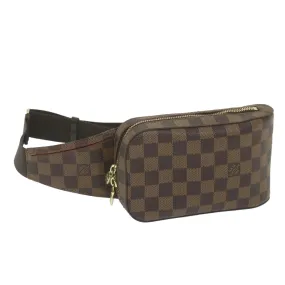 Trendy Inspired Louis Vuitton Damier Ebene Geronimos Shoulder Bag N51994 Lv Auth 59881