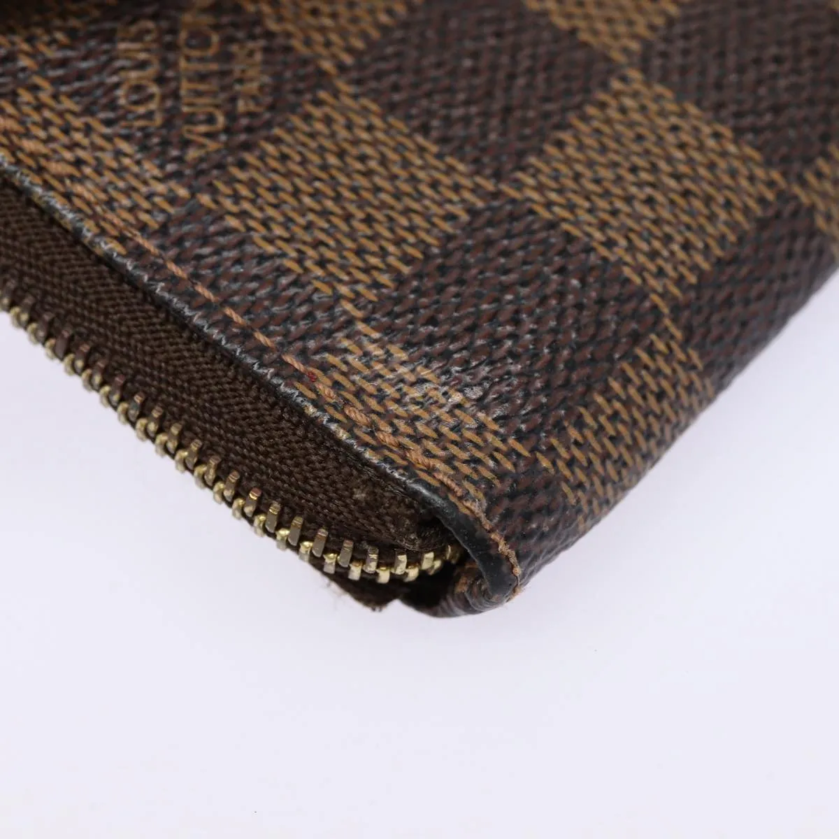 Trendy Inspired Louis Vuitton Damier Ebene T&b Portefeuille Complice Wallet N61740 Auth Bs17260